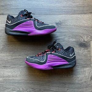 Nike KD 16 Black and Purple Basketball Sneakers